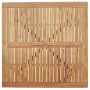 Mesa de jardín cuadrada madera maciza de acacia 110x110x75 cm
