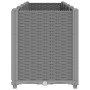 Jardinera PP gris claro 160x40x53 cm