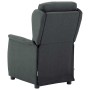 Silla de masaje Gris oscuro 67.5 x 93.5 x 101.5 cm tela