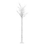 Árbol de Navidad LED de colores sauce interior y exterior 2,2 m