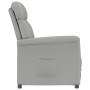 Sillón Recliner Gris Claro Gris claro 70.5 x 96.5 x 95 cm tela