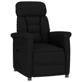 Sillón Recliner Negro Negro 70.5 x 96.5 x 95 cm Cuero sintético