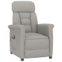 Silla de masaje Gris claro 70.5 x 96.5 x 95 cm Poliéster