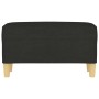 Banco de tela negro 70x35x41 cm