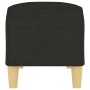 Banco de tela negro 100x35x41 cm