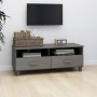 TV-Möbel HAMAR Massivholz Kiefer hellgrau 106x40x40 cm von vidaXL, TV-Möbel - Ref: Foro24-340471, Preis: 93,51 €, Rabatt: %