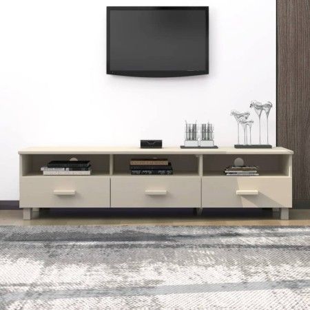 HAMAR TV-Schrank aus massivem Kiefernholz, honigbraun, 158 x 40 x 40 cm von vidaXL, TV-Möbel - Ref: Foro24-340472, Preis: 135...