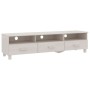 TV-Möbel HAMAR aus massivem weißem Kiefernholz 158x40x40 cm von vidaXL, TV-Möbel - Ref: Foro24-340473, Preis: 111,50 €, Rabat...