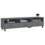 HAMAR TV-Schrank aus massivem dunkelgrauem Kiefernholz 158x40x40 cm von vidaXL, TV-Möbel - Ref: Foro24-340474, Preis: 111,74 ...