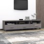 TV-Möbel HAMAR aus massivem Kiefernholz in hellem Grau, 158x40x40 cm. von vidaXL, TV-Möbel - Ref: Foro24-340475, Preis: 135,0...