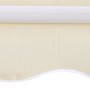 Toldo de lona color crema 3x2,5 m sin armazón