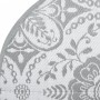 Alfombra de exterior ARAKIL gris claro Ø160 cm PP