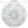 Alfombra de exterior ARAKIL gris claro Ø160 cm PP