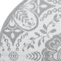 Alfombra de exterior ARAKIL gris claro Ø200 cm PP