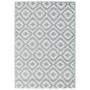 Alfombra exterior ARAKIL PP gris 140x200 cm