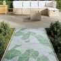 Alfombra de exterior ARAKIL verde 120x180 cm PP