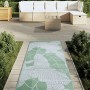 Alfombra de exterior PP ARAKIL verde 80x250 cm