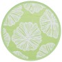 Alfombra de exterior ARAKIL verde Ø120 cm PP