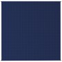 Manta con peso tela azul 200x200 cm 13 kg