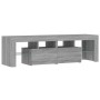 Mueble de TV con luces LED gris Sonoma 140x36,5x40 cm | Foro24.es | Tu tienda online para hogar, jardín y más Foro24.es