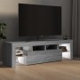 Mueble de TV con luces LED gris Sonoma 140x36,5x40 cm | Foro24.es | Tu tienda online para hogar, jardín y más Foro24.es