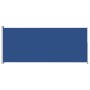 Toldo lateral retráctil de jardín azul 180x500 cm de vidaXL, Sombrillas - Ref: Foro24-313409, Precio: 87,41 €, Descuento: %
