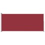 Red garden retractable side awning 180x500 cm by vidaXL, Umbrellas - Ref: Foro24-313410, Price: 78,42 €, Discount: %