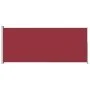 Red garden retractable side awning 180x500 cm by vidaXL, Umbrellas - Ref: Foro24-313410, Price: 82,01 €, Discount: %