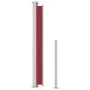 Red garden retractable side awning 180x500 cm by vidaXL, Umbrellas - Ref: Foro24-313410, Price: 82,01 €, Discount: %
