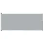 Retractable side awning for patio gray 200x500 cm by vidaXL, Umbrellas - Ref: Foro24-313419, Price: 98,03 €, Discount: %