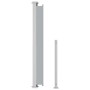 Retractable side awning for patio gray 200x500 cm by vidaXL, Umbrellas - Ref: Foro24-313419, Price: 102,85 €, Discount: %