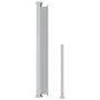 Retractable side awning for patio gray 200x500 cm by vidaXL, Umbrellas - Ref: Foro24-313419, Price: 98,03 €, Discount: %