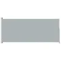 Retractable side awning for patio gray 220x500 cm by vidaXL, Umbrellas - Ref: Foro24-313431, Price: 106,59 €, Discount: %