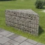 Arriate de gaviones de acero galvanizado 75x75x50 cm de vidaXL, Maceteros y jardineras - Ref: Foro24-143602, Precio: 41,41 €,...