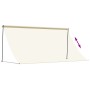 Toldo retráctil de tela y acero crema 300x150 cm