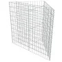 Arriate de gaviones de acero galvanizado 75x75x50 cm de vidaXL, Maceteros y jardineras - Ref: Foro24-143602, Precio: 41,41 €,...