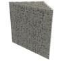 Gabionenbett aus verzinktem Stahl, 75 x 75 x 50 cm von vidaXL, Töpfe und Pflanzgefäße - Ref: Foro24-143602, Preis: 41,41 €, R...