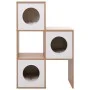Cat house block with sisal scratching mat 100 cm by vidaXL, Cat furniture - Ref: Foro24-170929, Price: 120,62 €, Discount: %