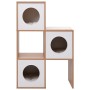 Katzenhausblock mit Sisal-Kratzmatte 100 cm von vidaXL, Katzenmöbel - Ref: Foro24-170929, Preis: 118,68 €, Rabatt: %