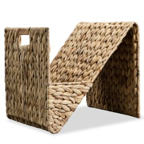 Water hyacinth magazine rack 31x31x31 cm by vidaXL, Magazine racks - Ref: Foro24-245494, Price: 39,24 €, Discount: %