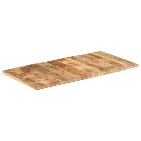 Tablero de mesa madera maciza de mango 25-27 mm 120x60 cm