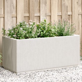Jardinera PP blanco 80x36x35 cm Jardinera PP blanco 80x36x35 cm
