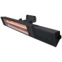 Sunred Calefactor de pared Fortuna rosa oro negro 1500 W