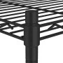 Storage shelf 5 levels and wheels 75x35x155 cm black 250 kg by vidaXL, Industrial shelving - Ref: Foro24-324630, Price: 96,75...