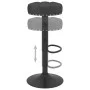 Taburetes de cocina 2 unidades terciopelo negro de vidaXL, Taburetes de cocina - Ref: Foro24-332992, Precio: 110,36 €, Descue...