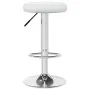 Taburetes de cocina 2 unidades cuero sintético blanco de vidaXL, Taburetes de cocina - Ref: Foro24-333097, Precio: 99,80 €, D...