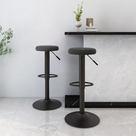 Kitchen stools 2 units black velvet by vidaXL, Kitchen stools - Ref: Foro24-333140, Price: 95,29 €, Discount: %