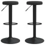 Kitchen stools 2 units black velvet by vidaXL, Kitchen stools - Ref: Foro24-333140, Price: 93,81 €, Discount: %