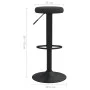 Kitchen stools 2 units black velvet by vidaXL, Kitchen stools - Ref: Foro24-333140, Price: 93,81 €, Discount: %