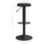 Küchenhocker 2 Einheiten schwarzer Samt von vidaXL, Küchenhocker - Ref: Foro24-333140, Preis: 95,29 €, Rabatt: %